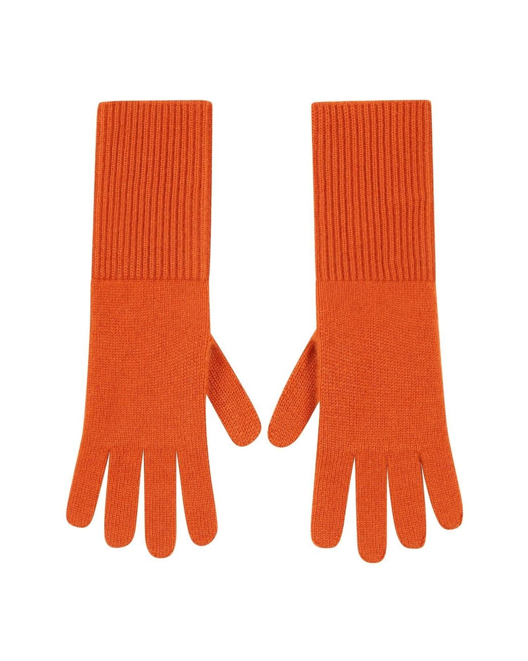Loop Cashmere Orange Cashmere Glove