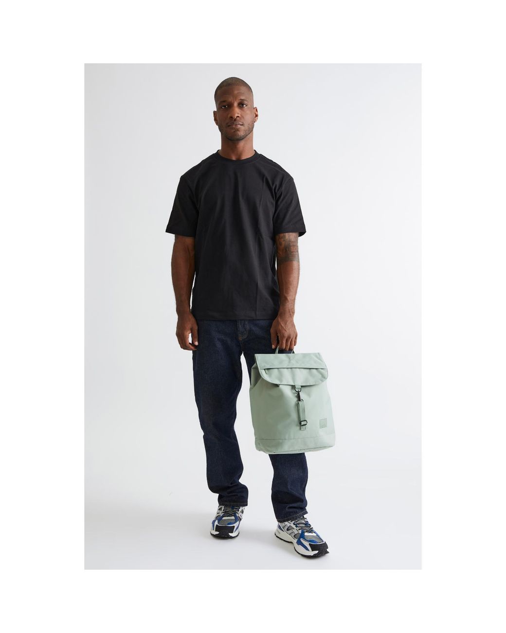 Lefrik Green Kaut Backpack Sage
