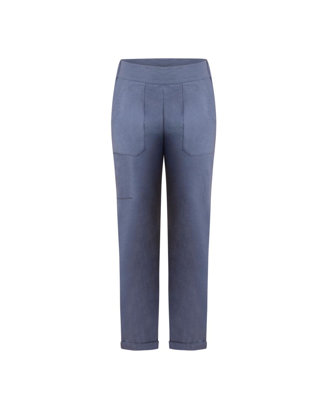 Known Supply Blue Mid Rise Slim Pants