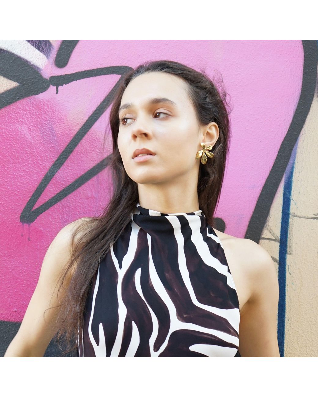 Smilla Brav Metallic Earrings Mara