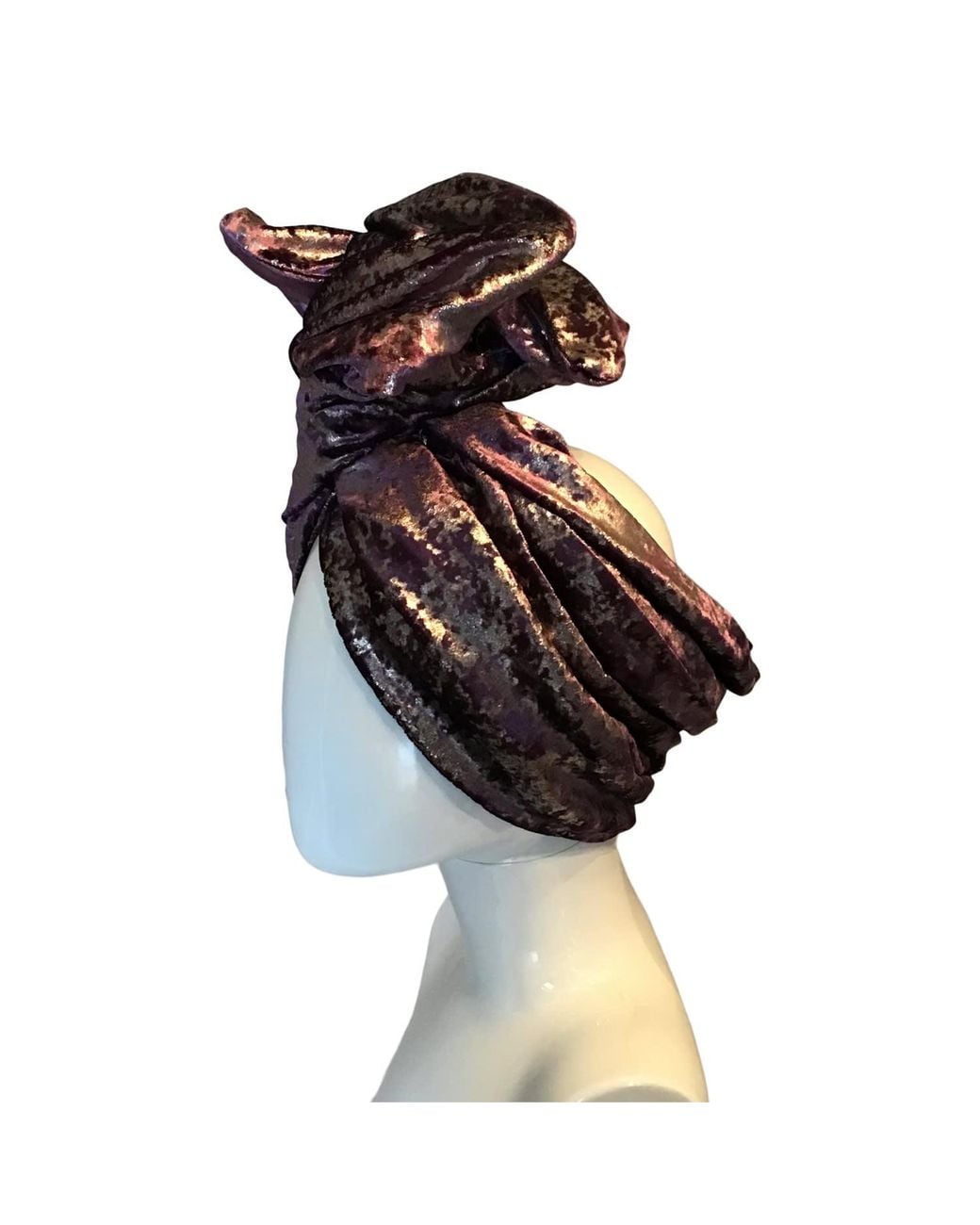 Romer Millinery Brown Twisturban Turban