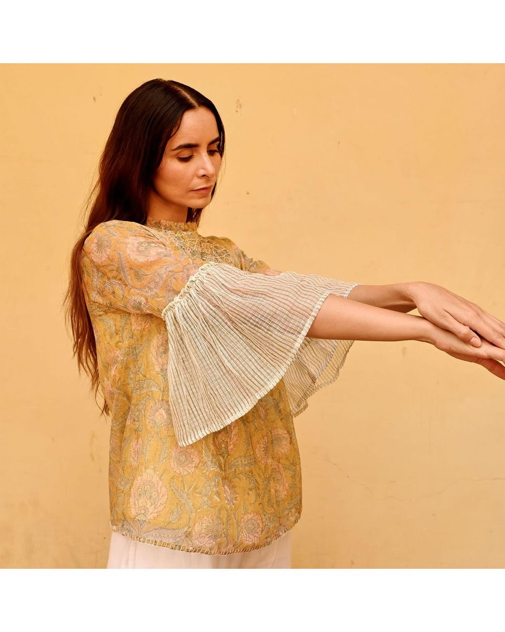 Liminal Natural Poppy Blouse
