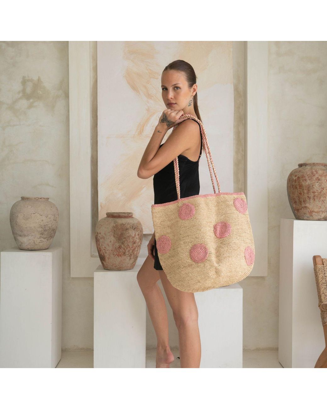 Zanatany Concepts Pink Biscotty- Bag