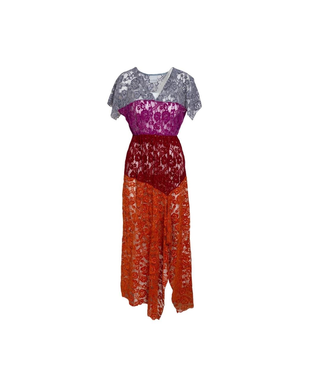 ARTISTA Red Flirt Maxi Dress
