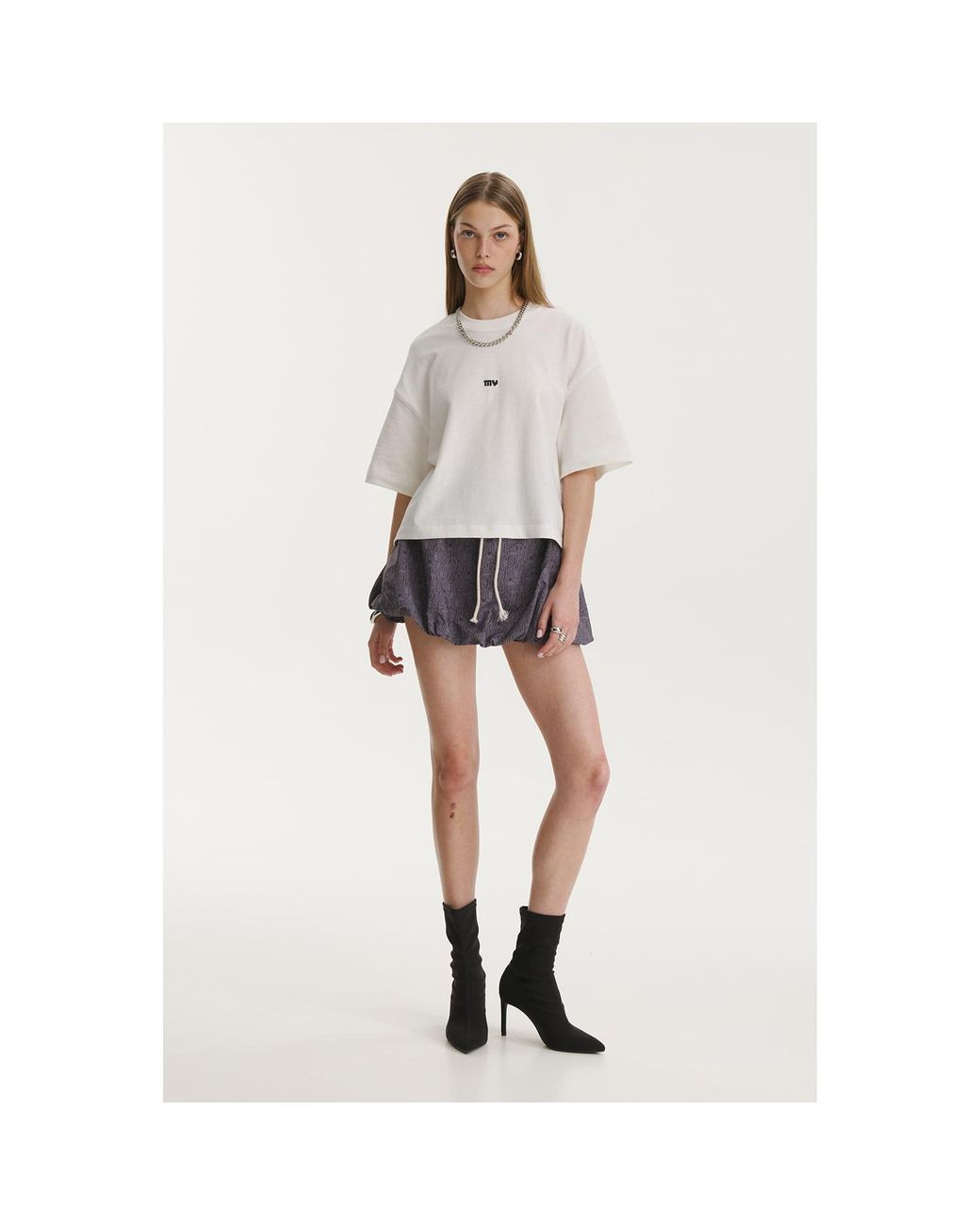mysimplicated Blue Pop Cola Balloon Skirt