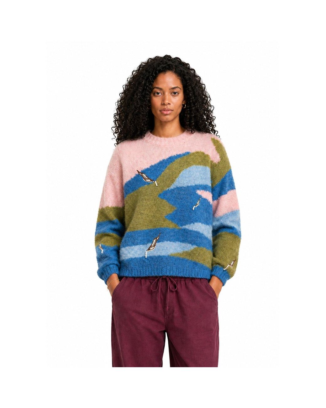 Helmstedt Blue Astrid Knit