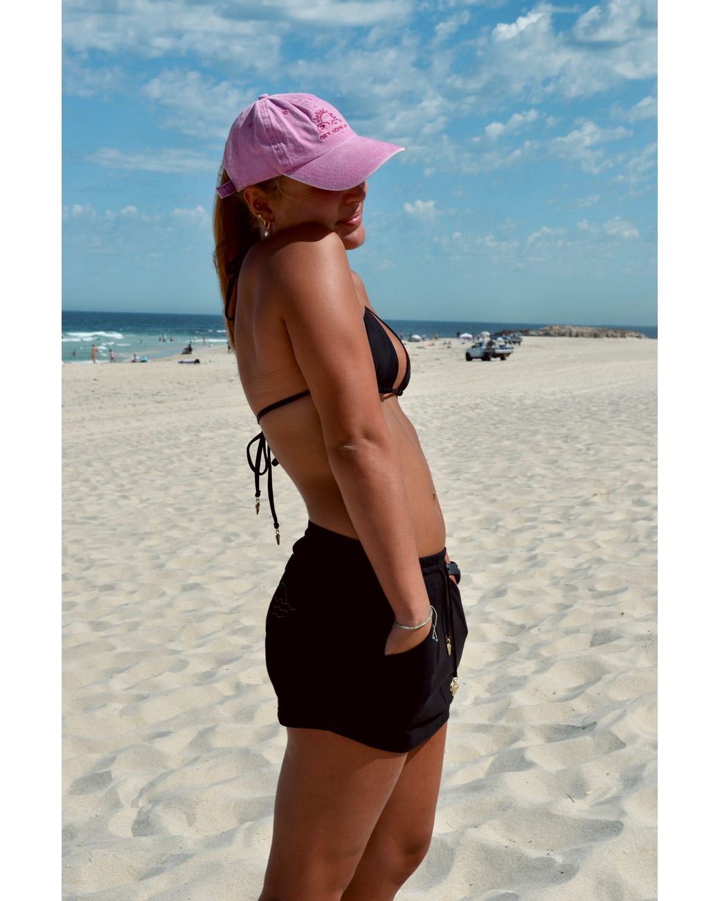 Made for It Black She Bites Mini Skort