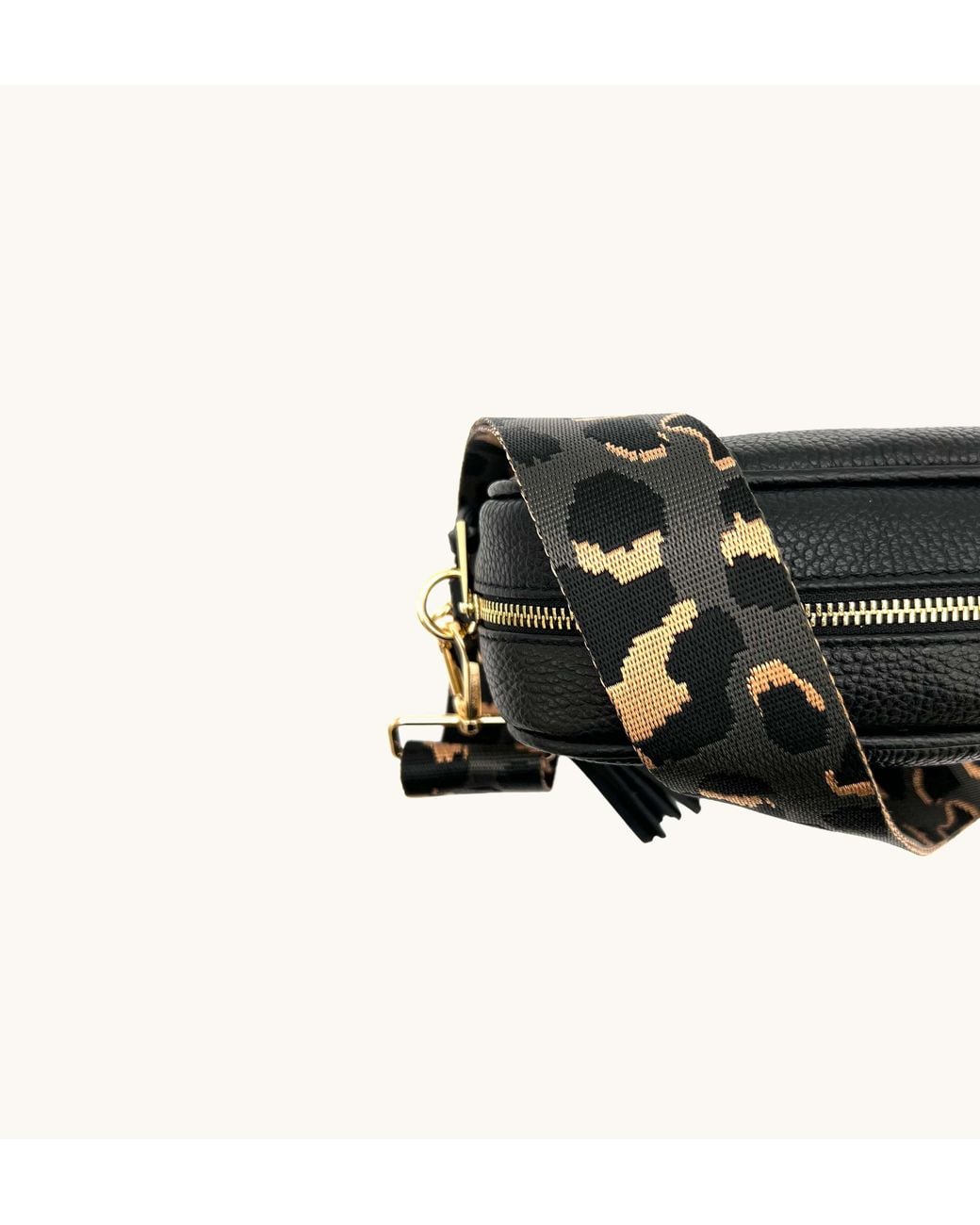 Apatchy London Black Leopard Strap