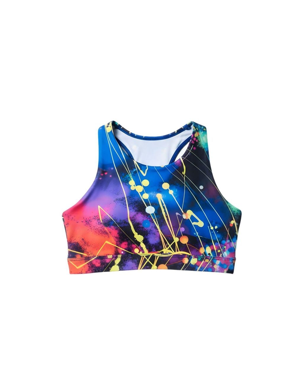 Lilia Munn Blue Nebula Sports Bra