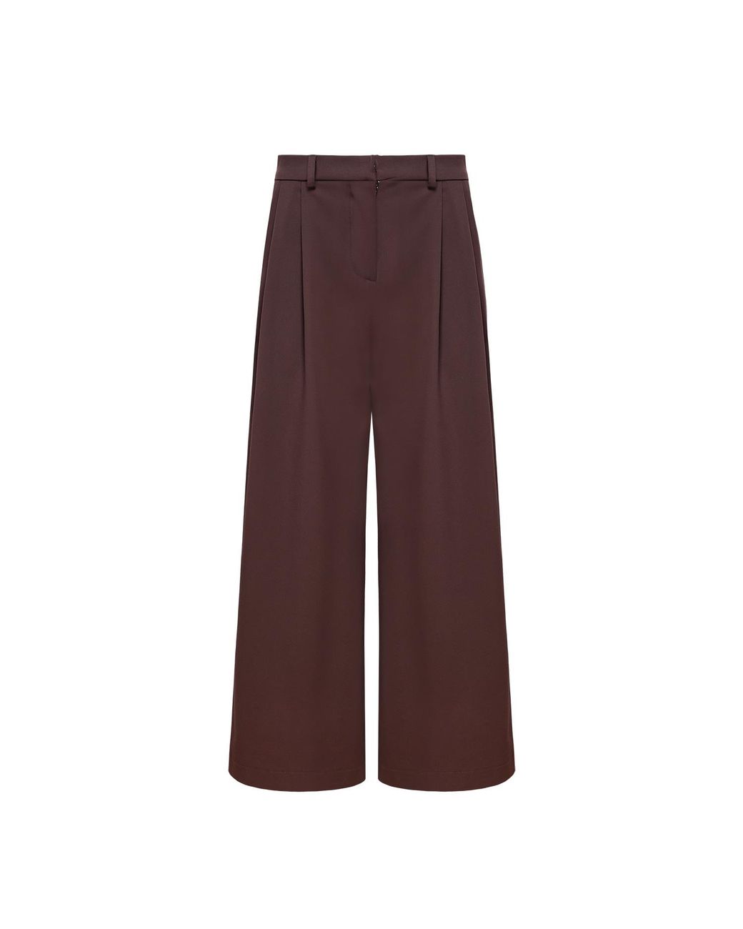 Mandragora Purple Straight Leg Trousers Estra