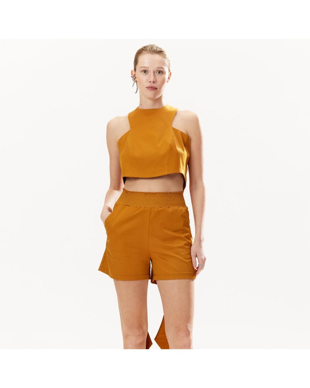 Mirimalist Brown Cinnamon Shorts