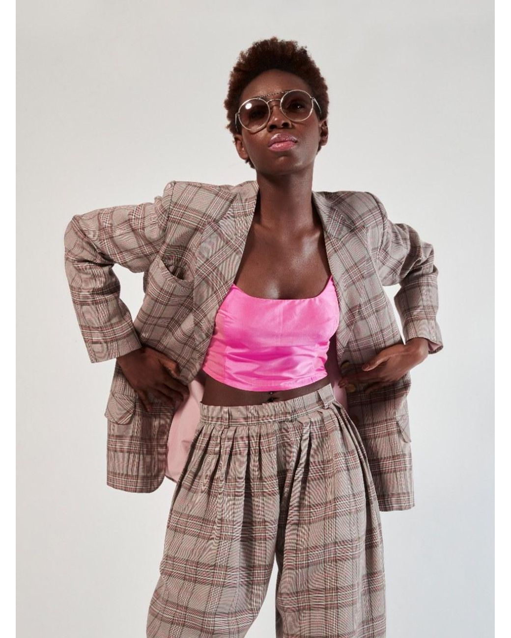 Helene Galwas Gray Fabienne Blazer