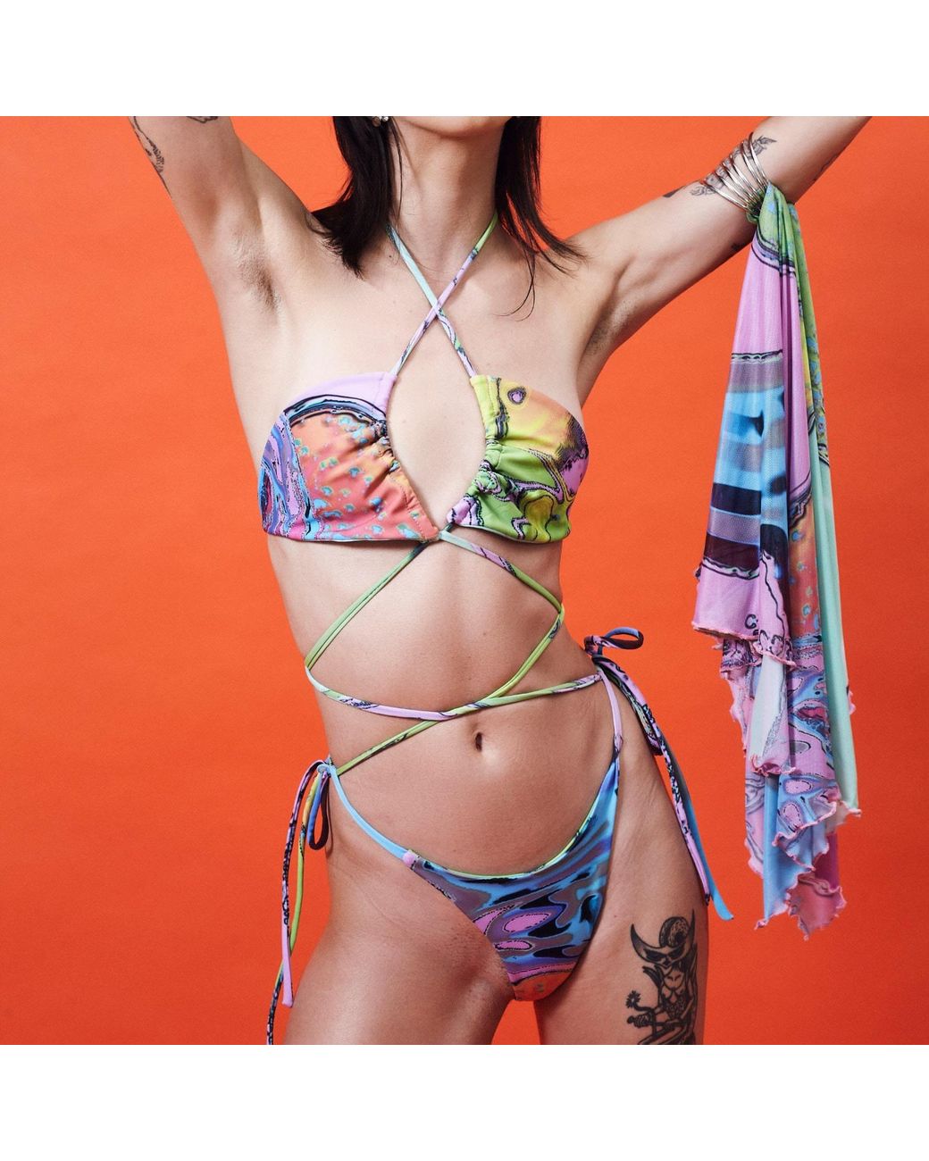 Paloma Lira Multicolor Jan Pastel Print
