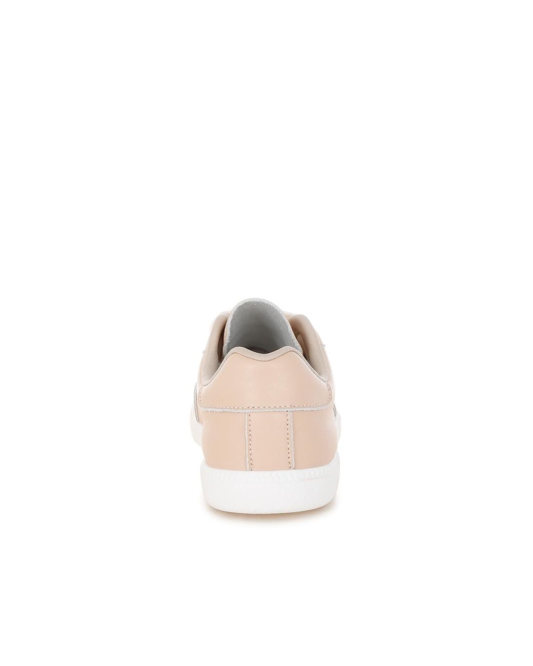 Rag & Co Pink Bostonia Real Leather Casual Sneakers