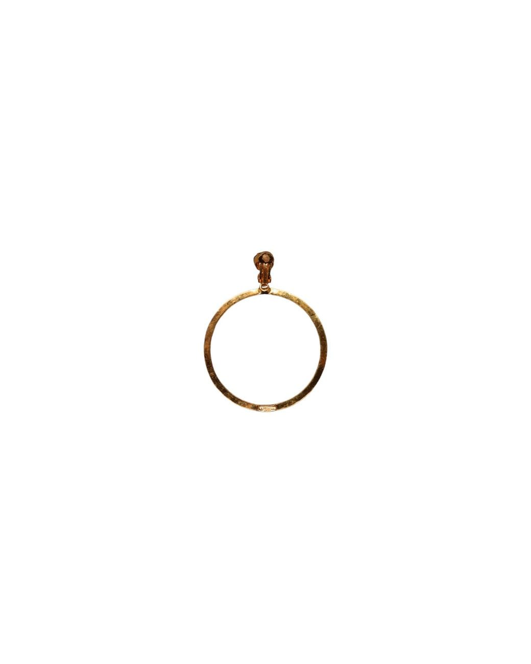 Vicki Sarge Brown The Large Hoop Earrings