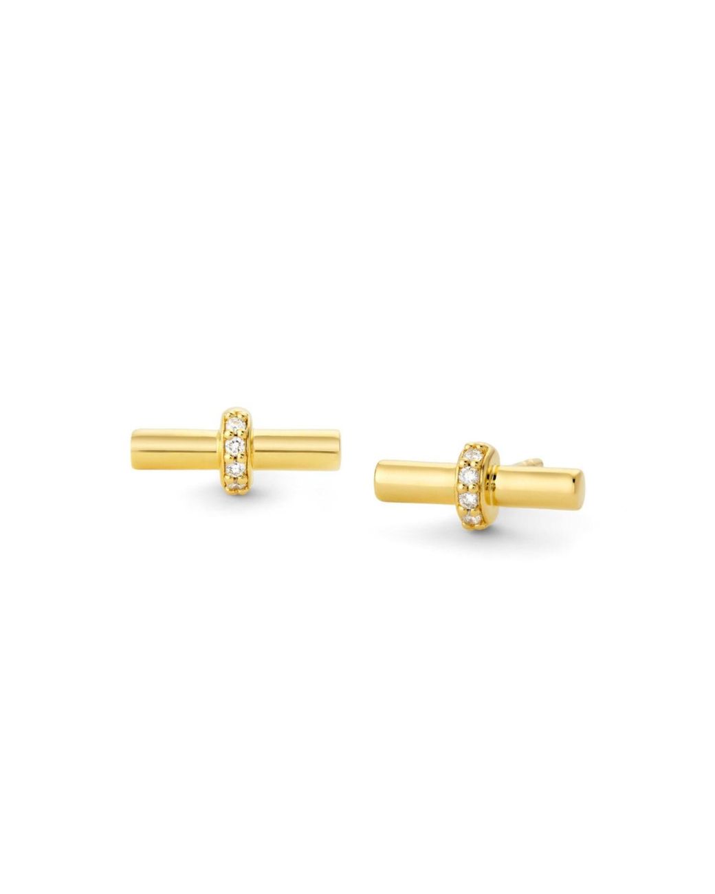 Dinny Hall Metallic My World T-Bar Studs