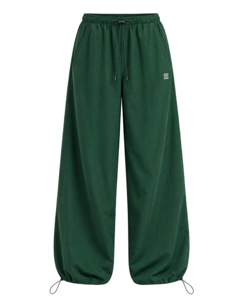 Bondi Active Green Parachute Pant