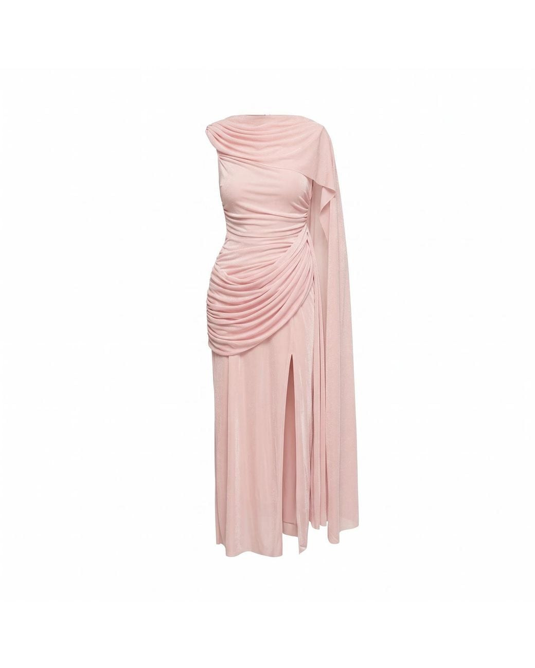 Tantra Spain Sl Pink Long Dress With Draping