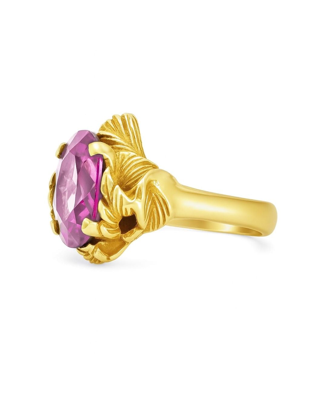 Unaloe Metallic Ring