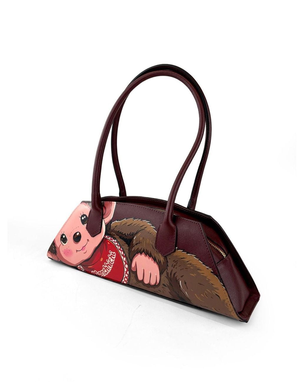 Maison Rubaiyat Red Renee Hand-Painted Leather Shoulder Bag – Monchhichi