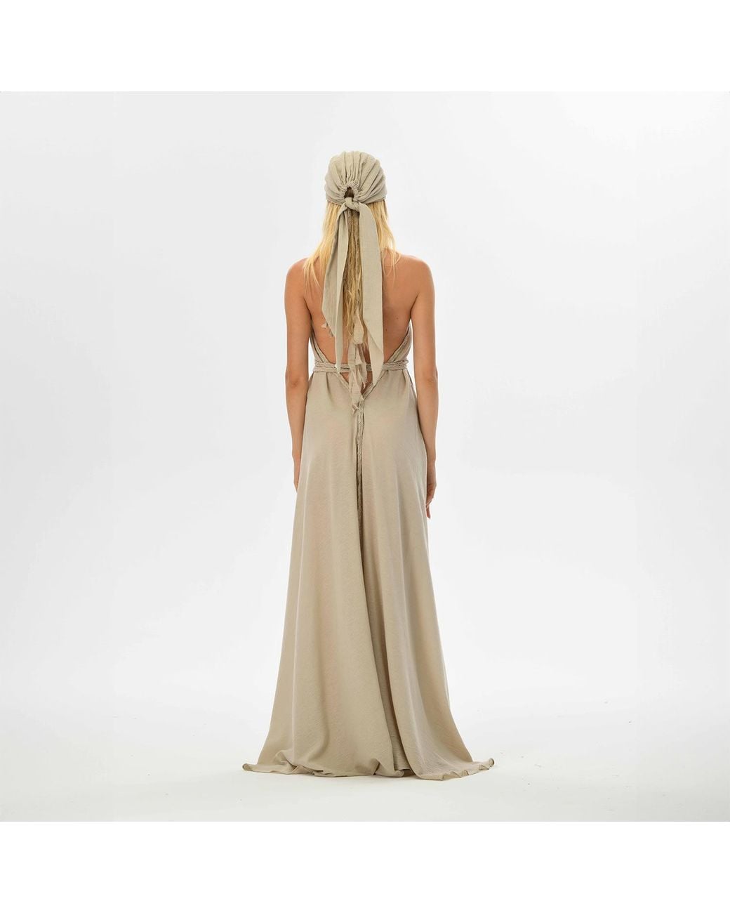 Zhenabia Natural Neutrals Kismet Dress