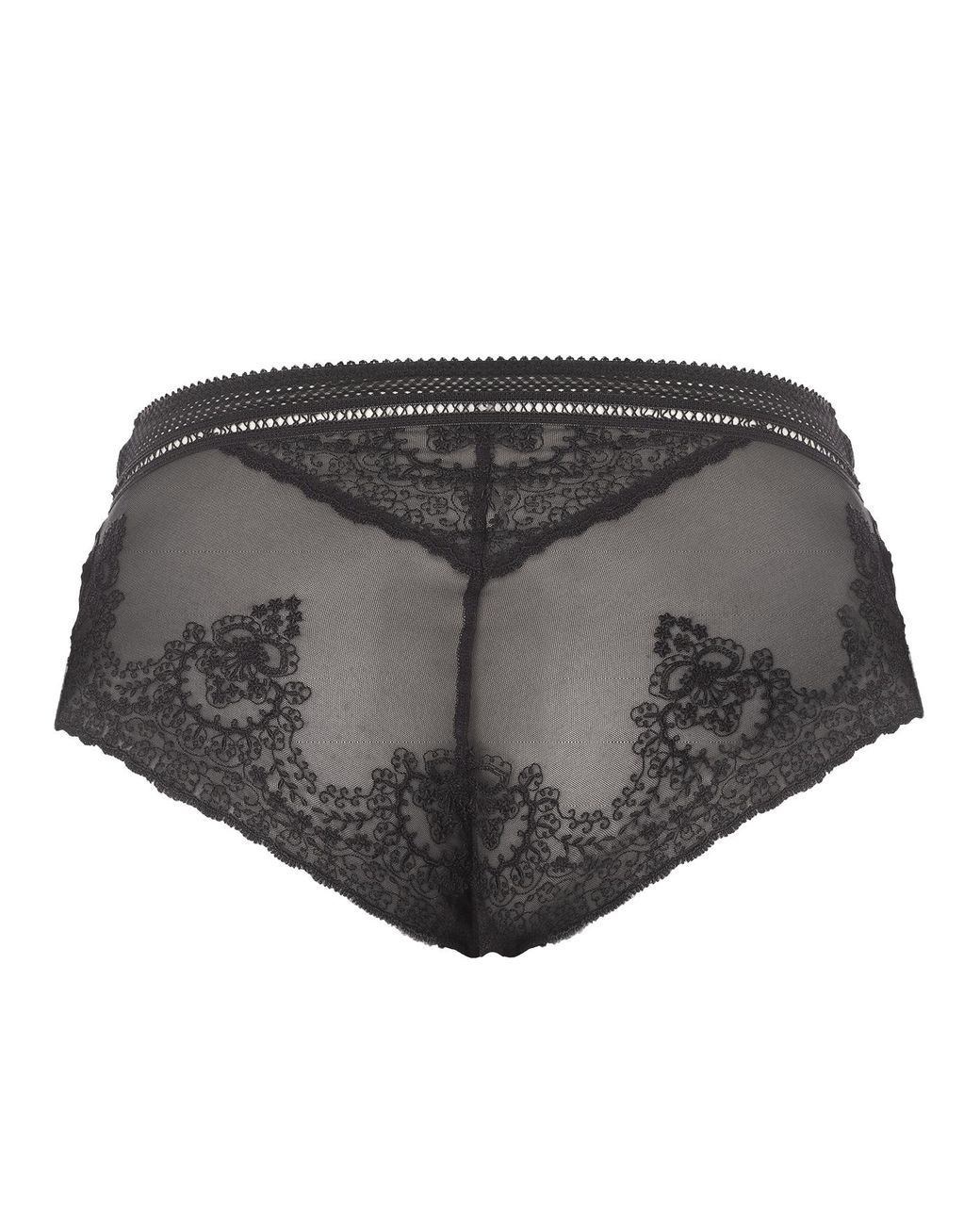 BonBon Lingerie Black Mara High Waisted Panty