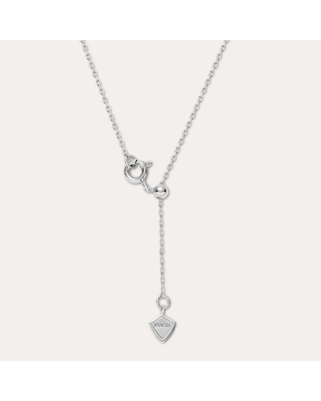Vanhi Metallic Freshwater Pearl Necklace