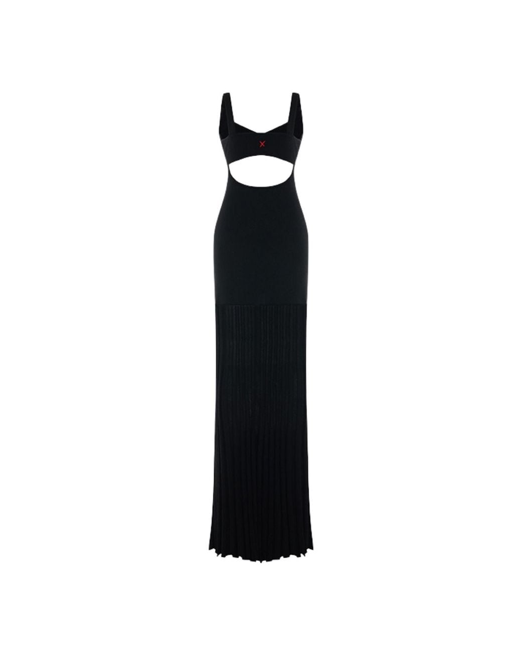 Pcfg Black Daydreamers Pleated Skirt Knit Dress