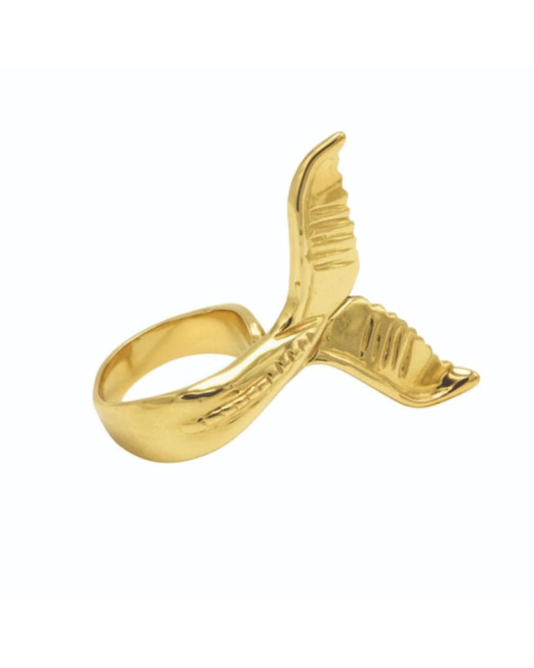 Sophie Simone Designs Metallic Whale Tail Ring