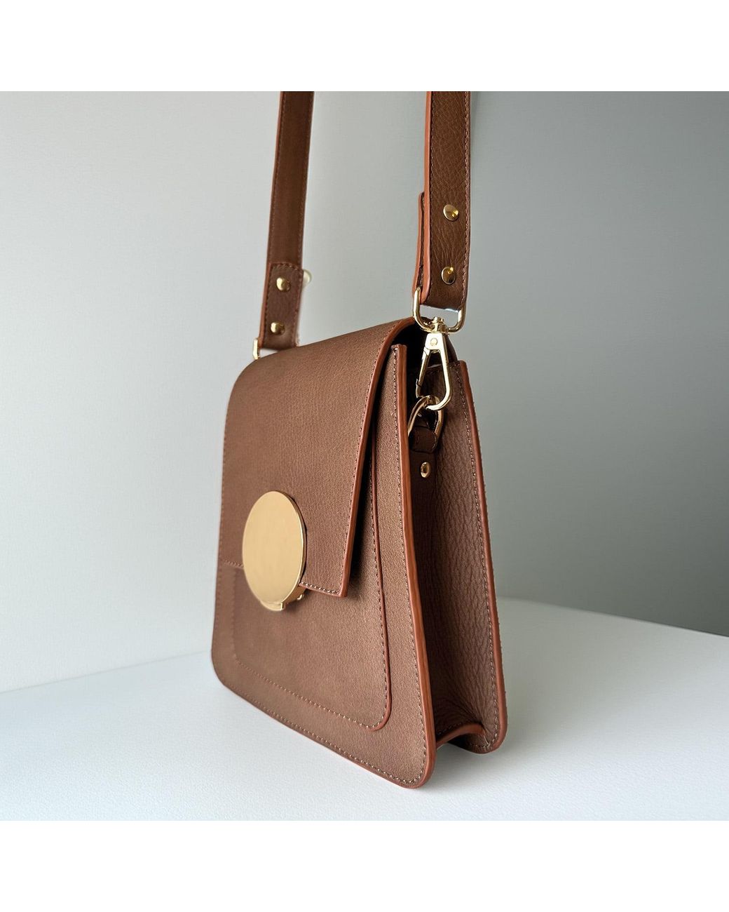 Deanog Brown Mini Bag Yeen Moss