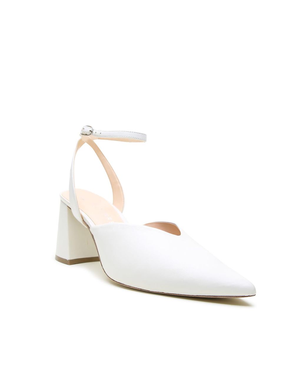Alterre White V Mule + Marilyn Strap
