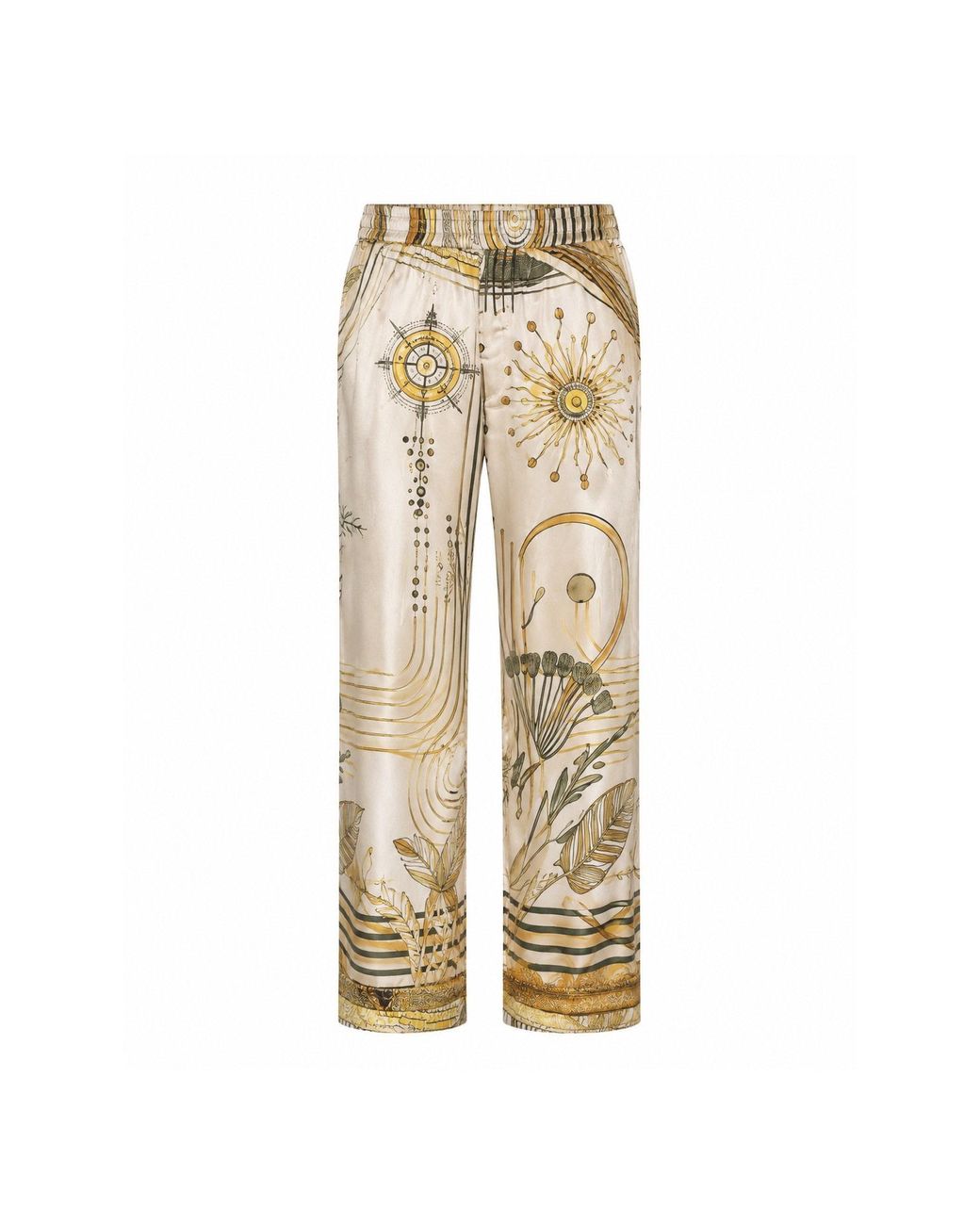 Hustle Natural South Beach Satin-Pants for men