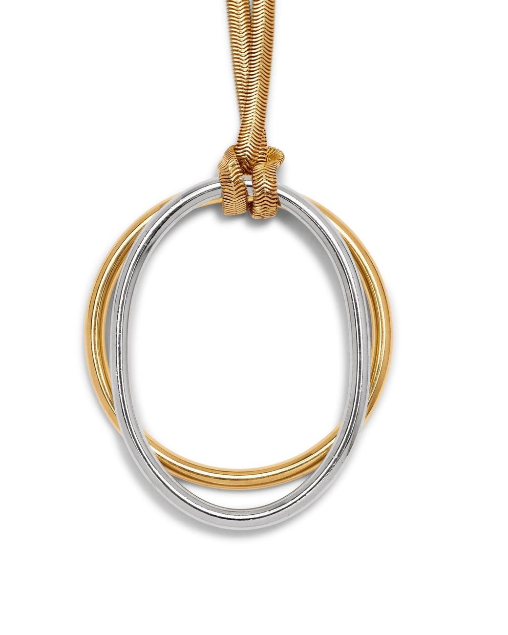 Jaredjamin Metallic Lulu Pendant Chain Necklace