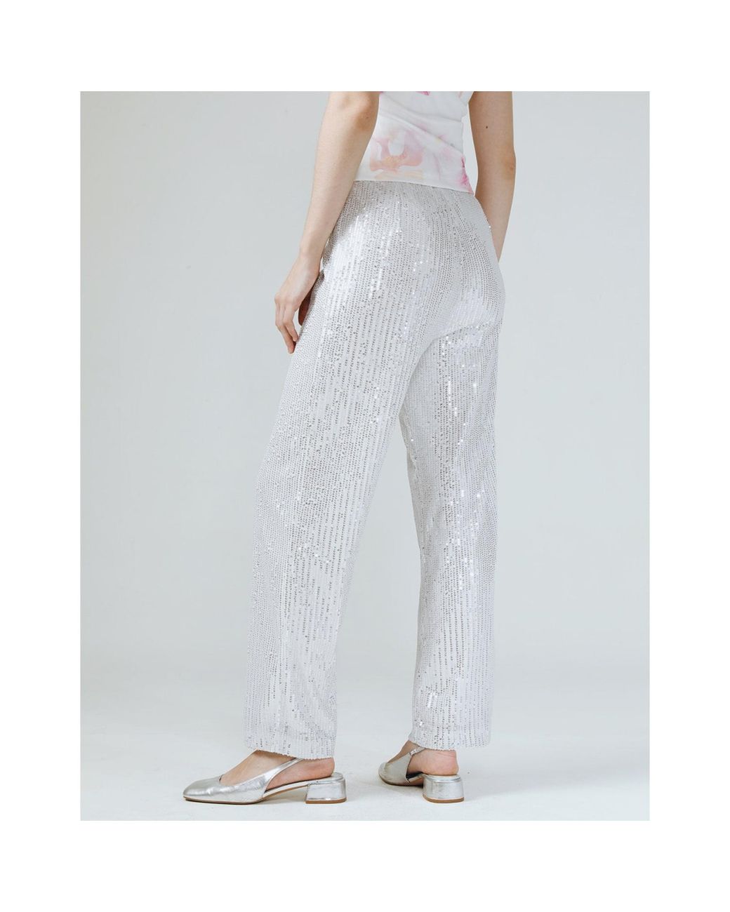 Ats the Label Gray Tyra Sequins Pants