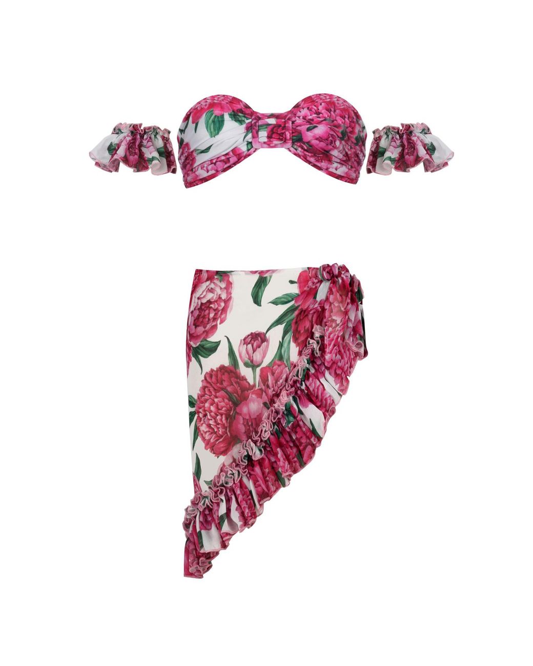 Nur Karaata Red Marigold Set