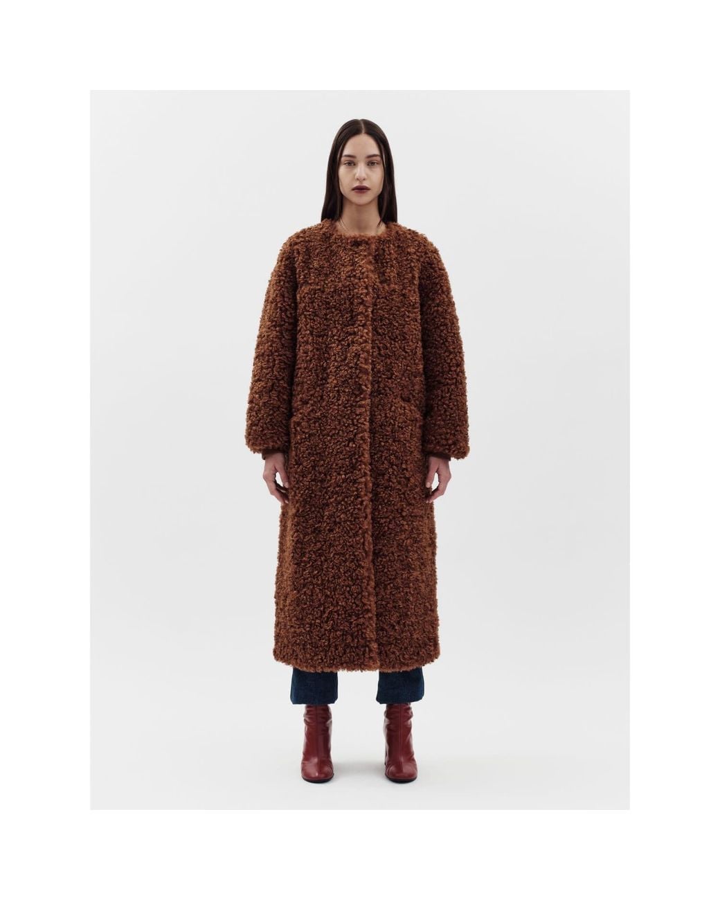 Jakke Brown Arc Coat