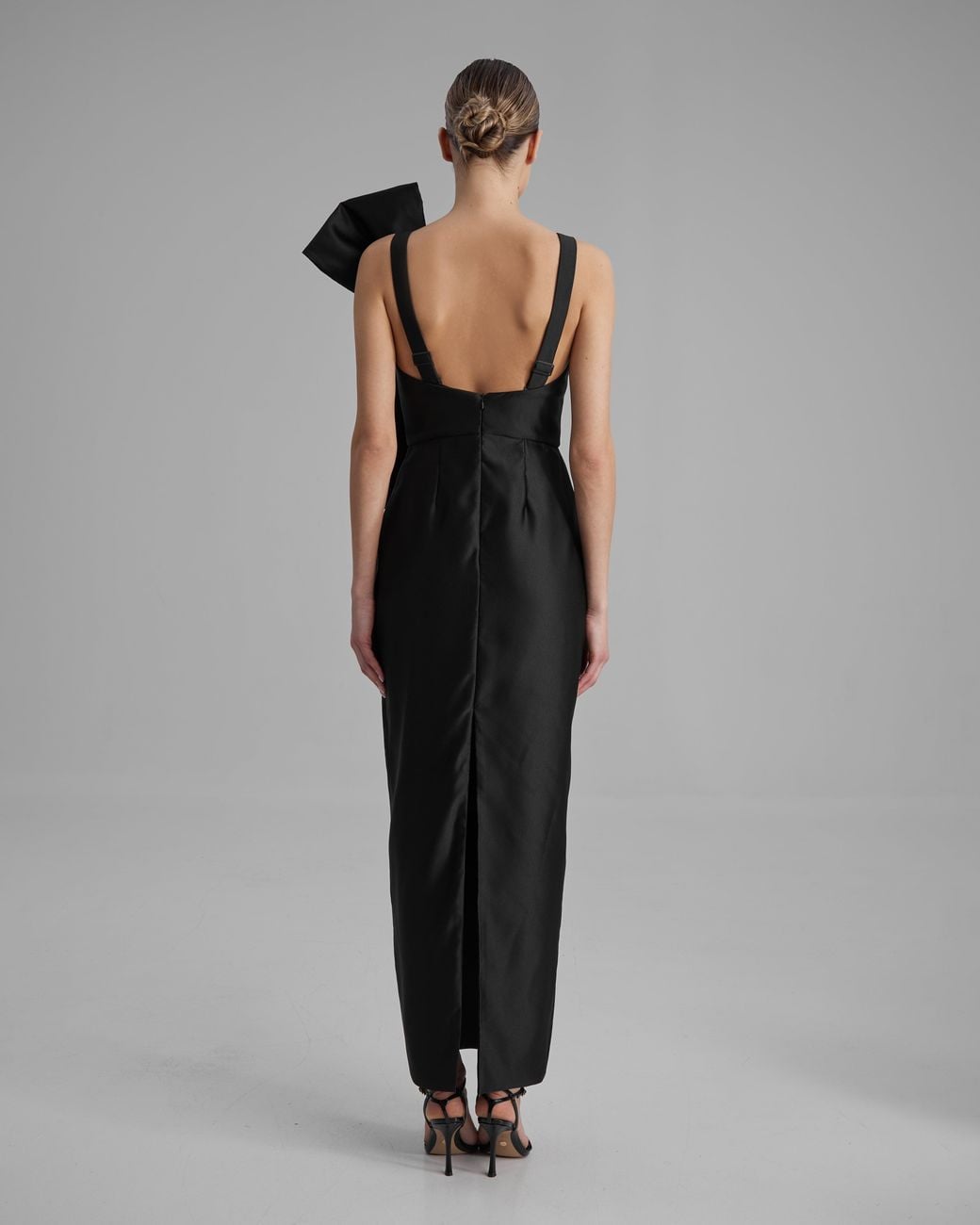 Baé Special Moments Black Ava Dress + Side Bow