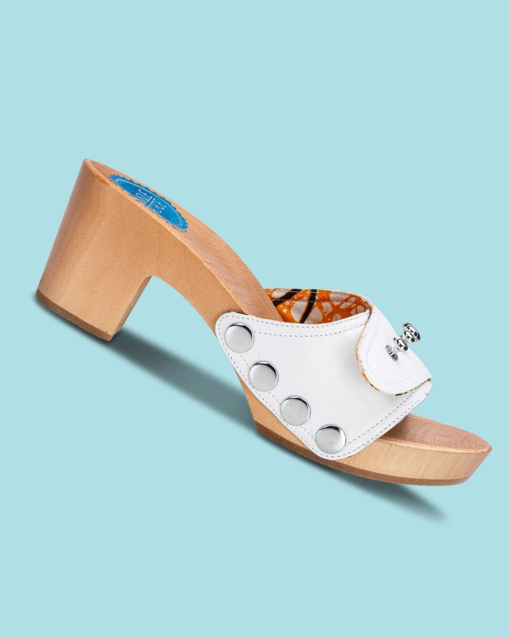 Nique Forde White Cotton Georgie Sandals