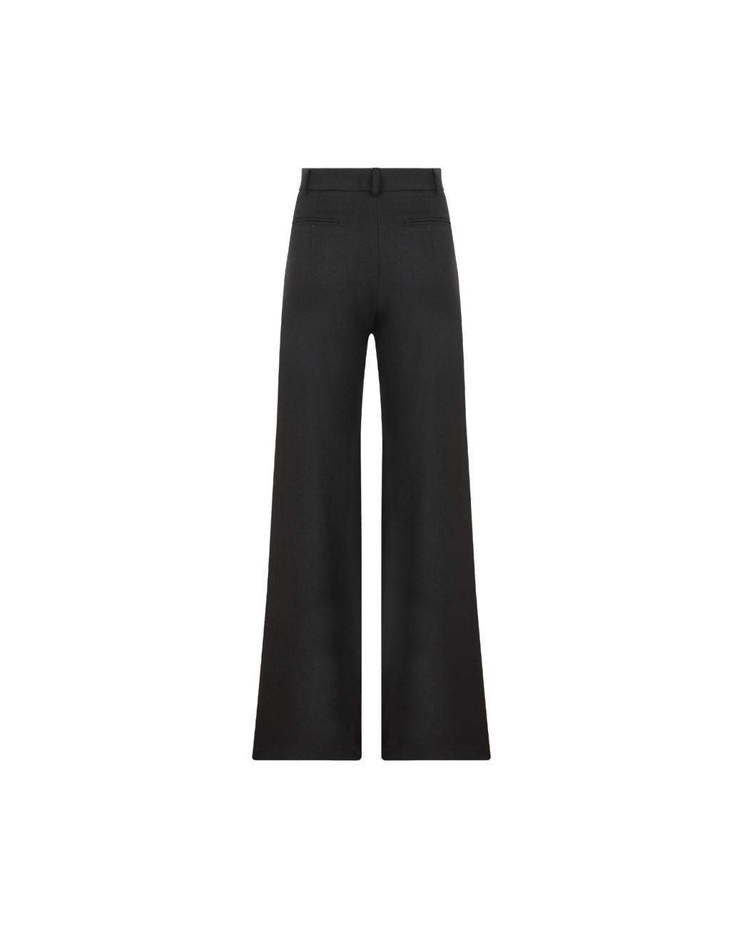 NAZLI CEREN Black Millie Straight Cut Twill Trousers