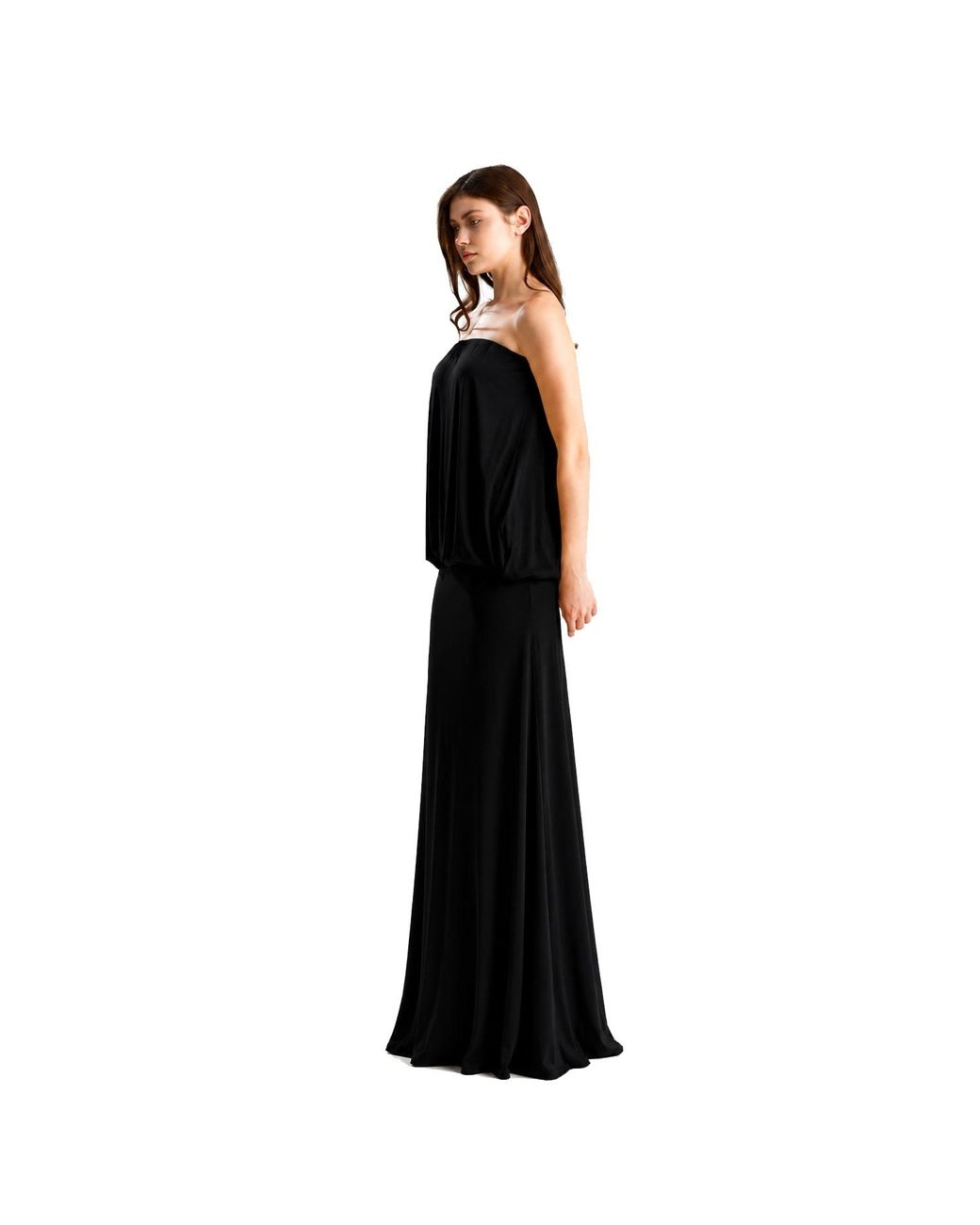 Maison De Gala Black Valerie Noir Maxi Dress