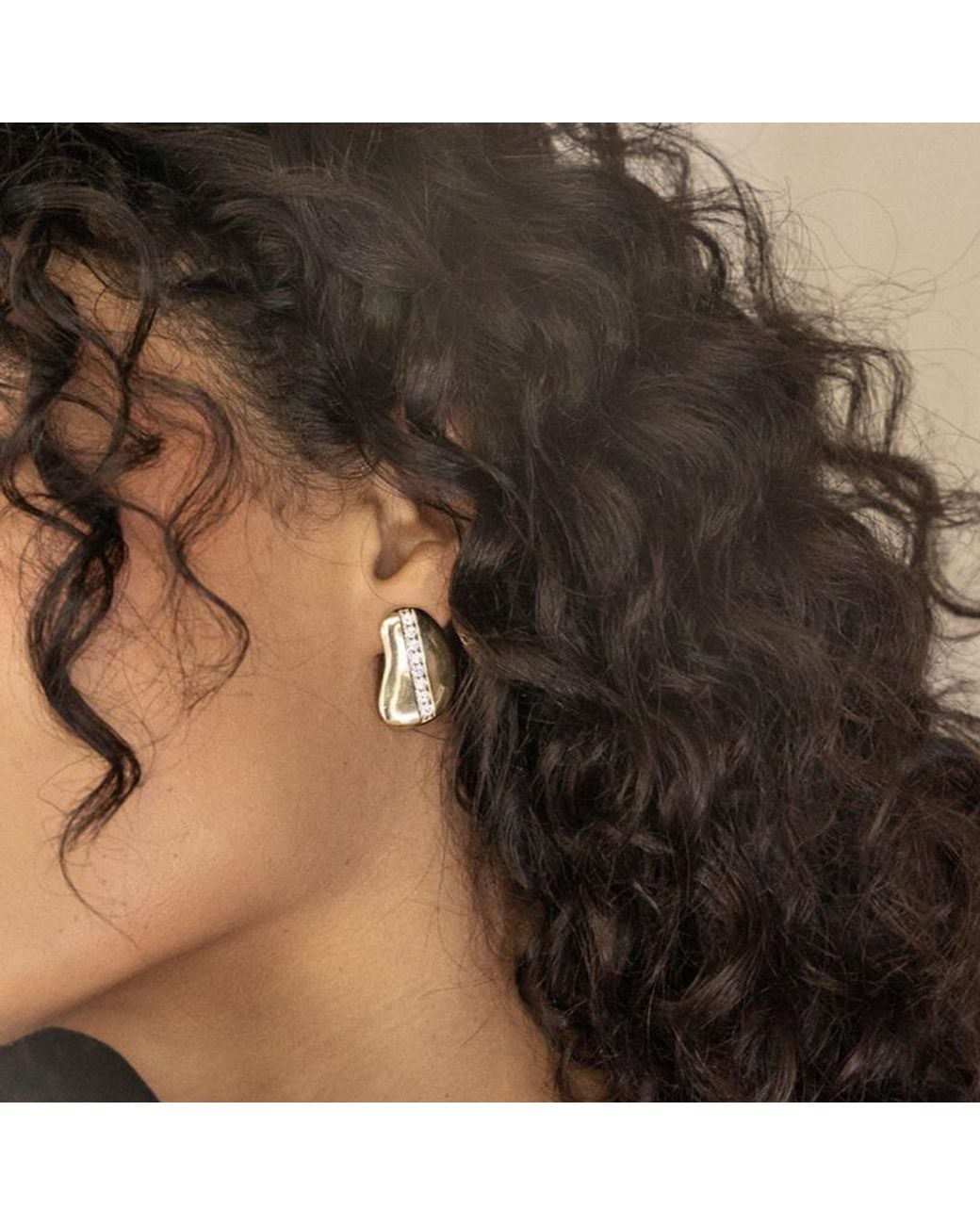 Zepplin the Label Metallic Beatrice Earrings