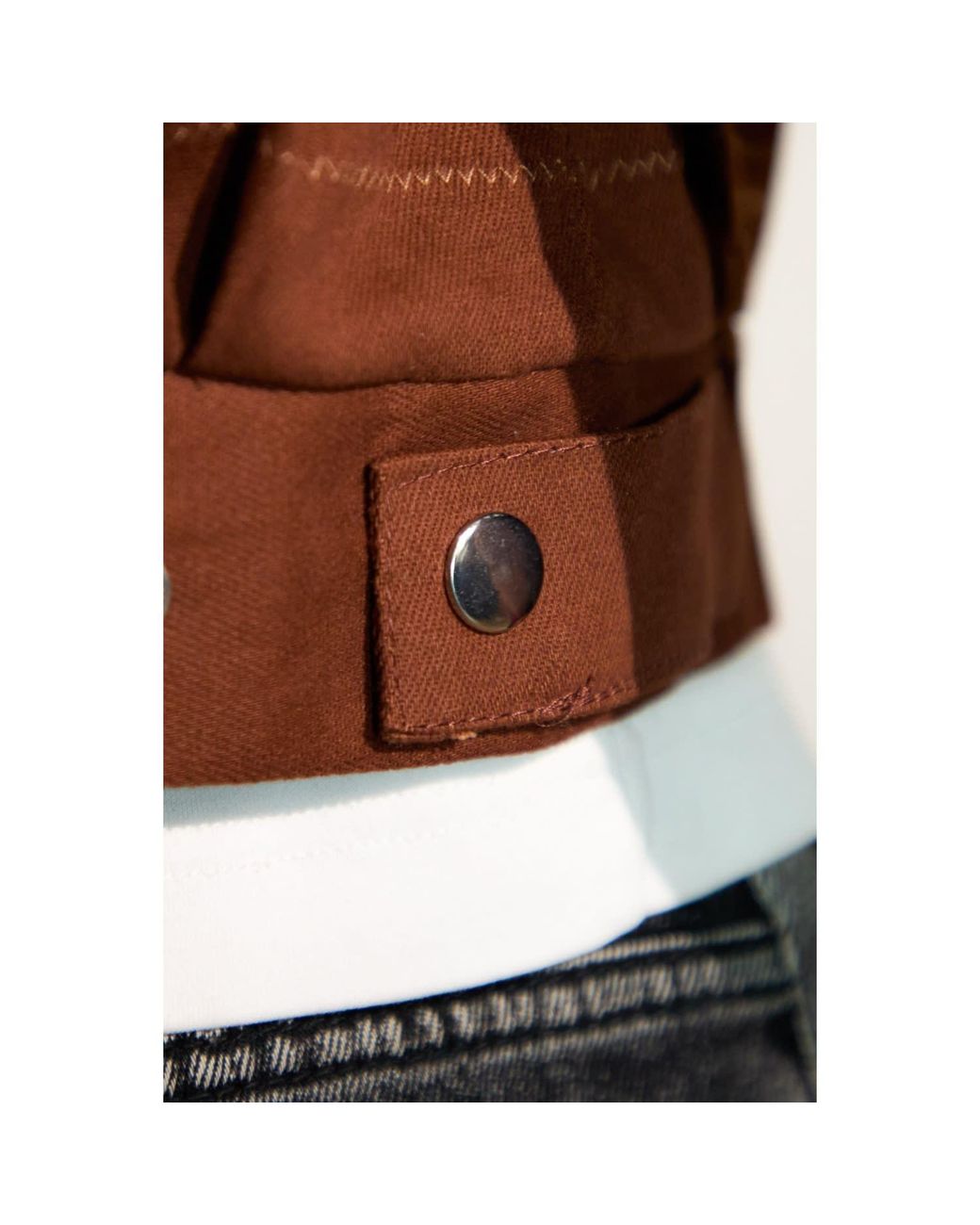 Nooltrends Brown Mocha Palmeraie Embroidered Jacket