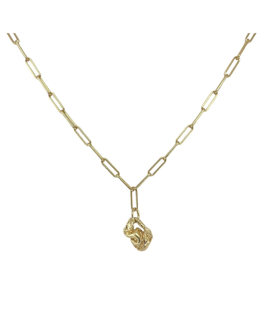 Bio-Trimmings Metallic Carrara Vermeil Necklace
