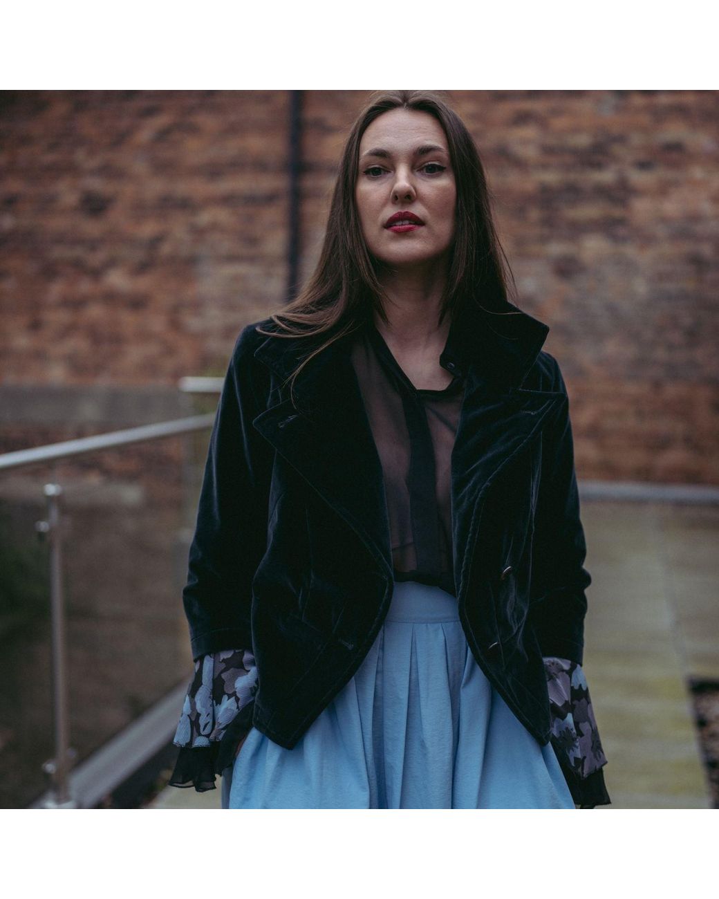 BEIRA Black Elena Jacket Velvet
