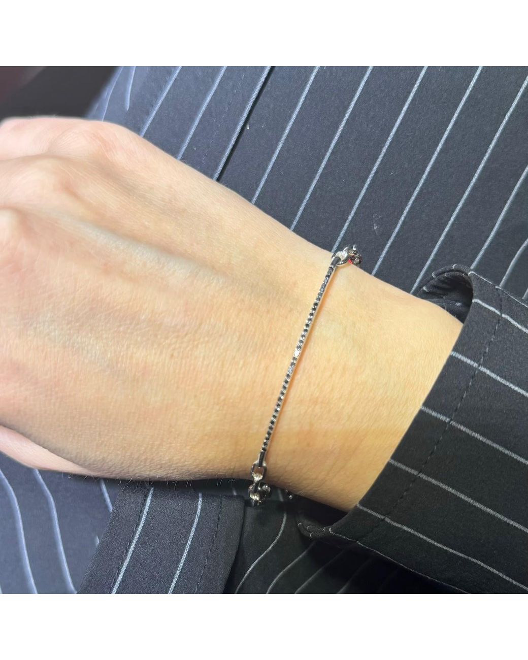 Ecce | Artisan Diamonds Metallic 14Ct Diamond Chain Bracelet