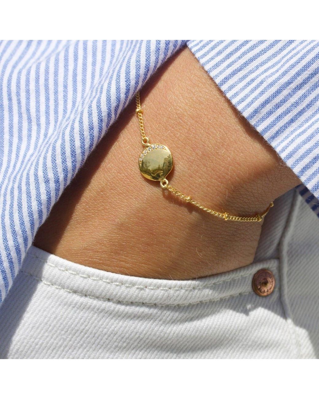 With Love Darling Metallic Eclipse Bracelet