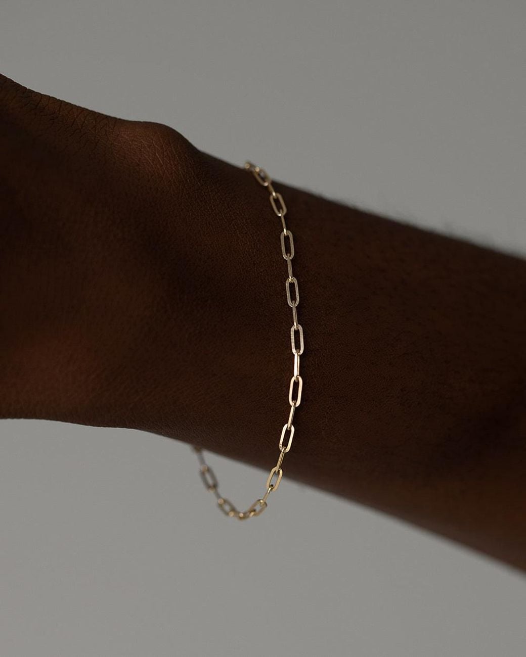 Öugie Metallic The Paperclip Chain Bracelet