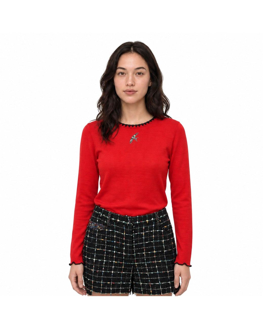 Helmstedt Red Andrea Longsleeve T-Shirt