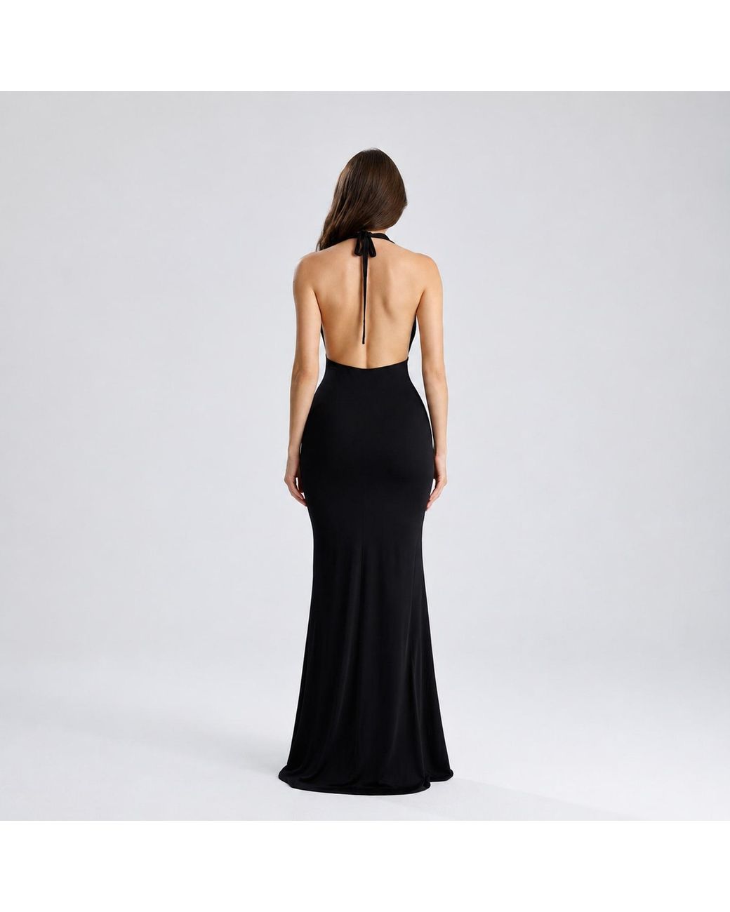 Maison De Gala Black Selene Noir Gown