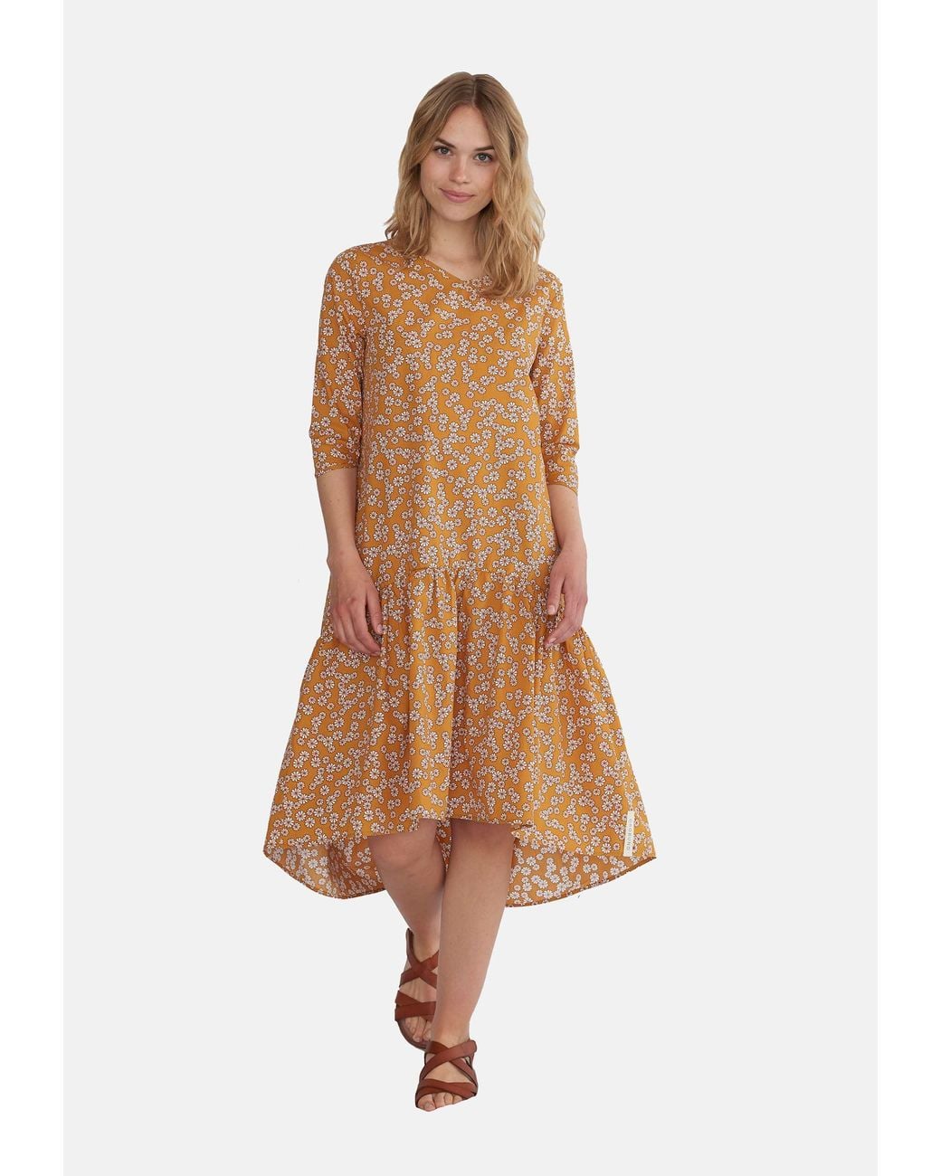 GROBUND Brown The Manilla Dress – The Bohemian One